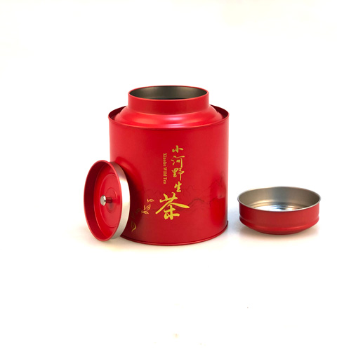 圓形茶葉鐵罐